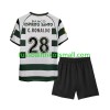 Fußballtrikots Sporting Lissabon Cristiano Ronaldo 28 2001-2003 Retro Kinder Kurzarm Heimtrikotsatz kaufen